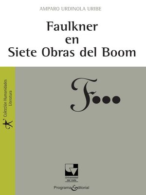 cover image of Faulkner en siete obras del Boom